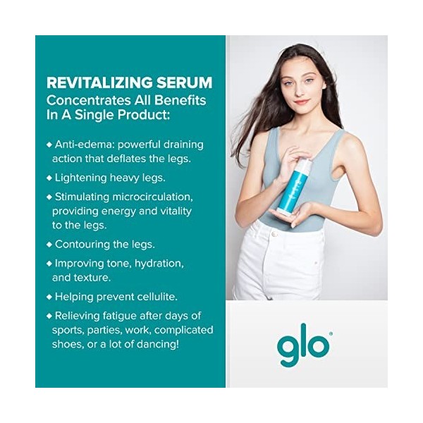 Glo - Sérum Hydratant Jambes 910, Blanc