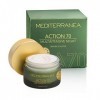 Mediterranea - Crème Visage de Nuit Hydratante Action 70 - Crème Anti-Rides qui Reconstitue et Raffermit la Peau - 50 ml