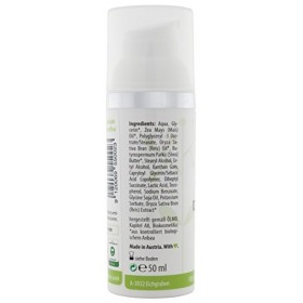 Organic Night Cream • Soothing & Nourishing & Hypoallergenic pour peaux sensibles, avec précieuse huile de germe de riz et be