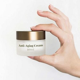 Crème anti-âge vegan au Rétinol 45ml - Testée dermatologiquement, classée "EXCELLENTE" - Cosmétiques fabriqués en Europe - Cr