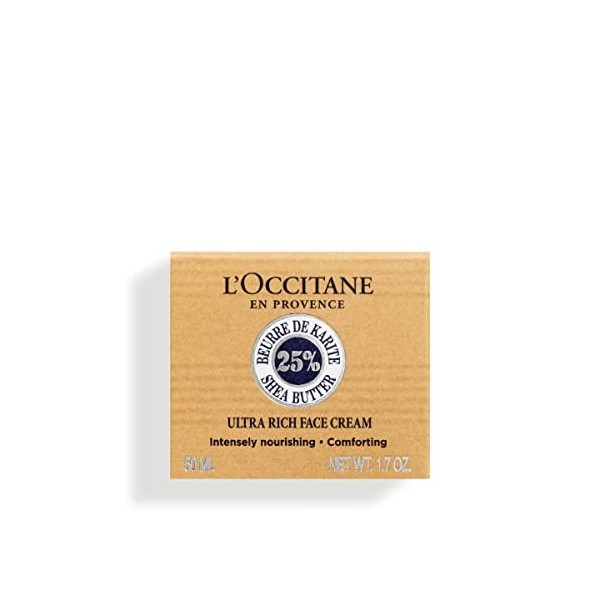 LOCCITANE Shea Crème visage ultra riche et réconfortante 50 ml