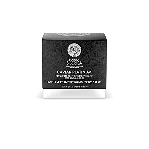 Natura Siberica NS Caviar Platinum Intense Crème Visage Nuit Raffermissante 50 ml