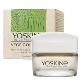 Yoskine Vege Collagen Night cream, Vegan- repair skin reconstructor