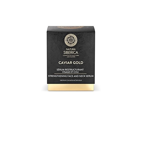 Natura Siberica Sérum Raffermissant Visage/Cou NS Caviar Gold 30 ml