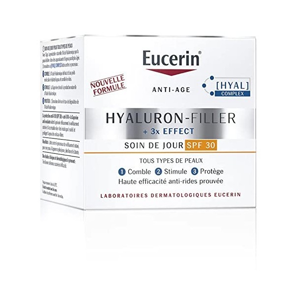 Eucerin Hyaluron-Filler + 3x Effect Soin de Jour SPF30 50 ml