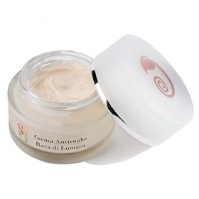 Snail Green, Crème pour le visage, Bave descargot, 50 ml, Anti-rides, Acné, Cicatrisant, Régénérant, avec Acide Hyaluronique