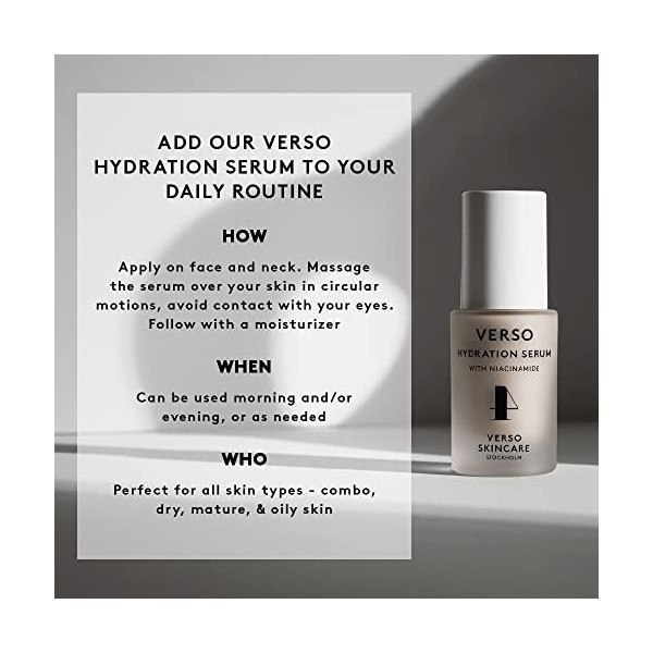 Verso - No. 4 Hydration Serum 30 ML