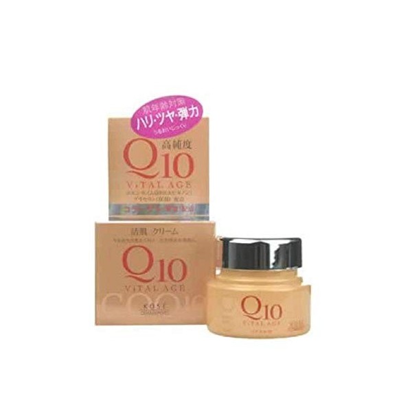 Kose VITAL AGE Q10 Facial Cream [Health and Beauty] japan import 