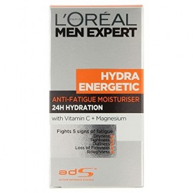 6 X LOreal Paris Men Expert Hydra Energetic Anti-fatigue Hydratant 50ml