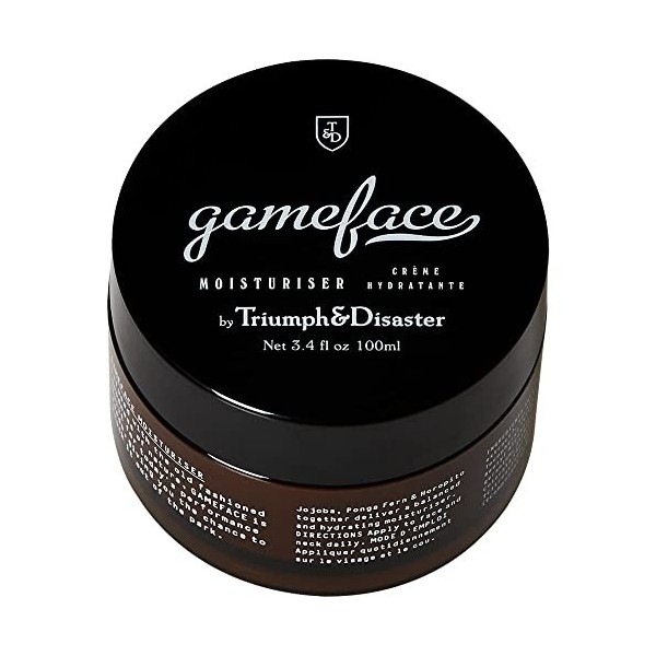 Gameface Moisturiser Jar 100 Ml