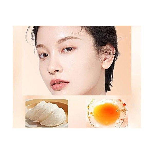 Red Ginseng BirdS Nest Concealer Liquid Foundation, 24H Long Lasting Full Coverage Foundation, 30g Waterproof Concealer Tend