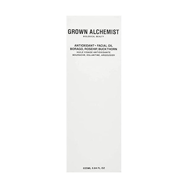 Grown Alchemist Antioxydant + Huile Faciale: Hydrate et combat les signes visibles du vieillissement - Lhuile de macadamia l