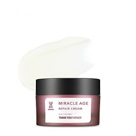 THANKYOU FARMER Miracle Age Repair Cream | Brightening, Anti-Wrinkle | 1.75 Fl Oz 50ml 