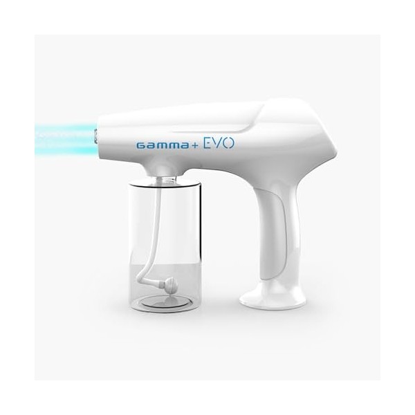 Gamma+ Nano Atomiseur EVO NANO MISTER, Vaporisateur Rechargeable avec USB de Type C, Grande Capacité 340 ml, 90 Min dAutonom