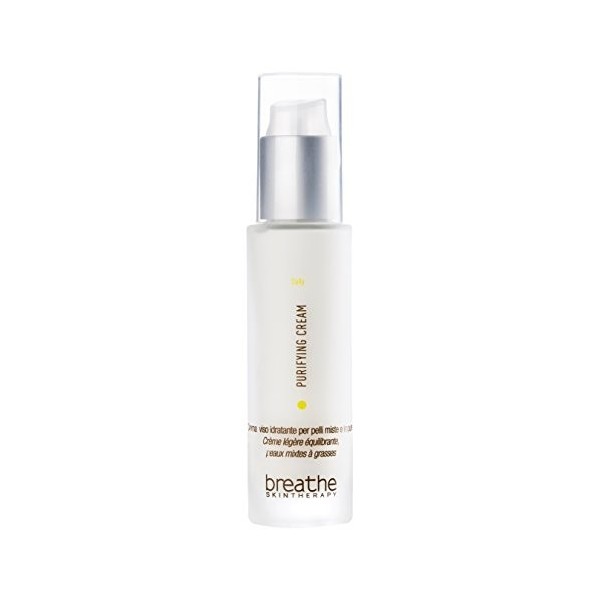 Naturalmente Breathe Purifying Cream 50ml - Crème Hydratante Visage Peaux Mixtes et Impures