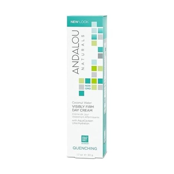 Andalou Naturals QUENCHING Coconut Water Visibly Firm Day Cream, 50 g