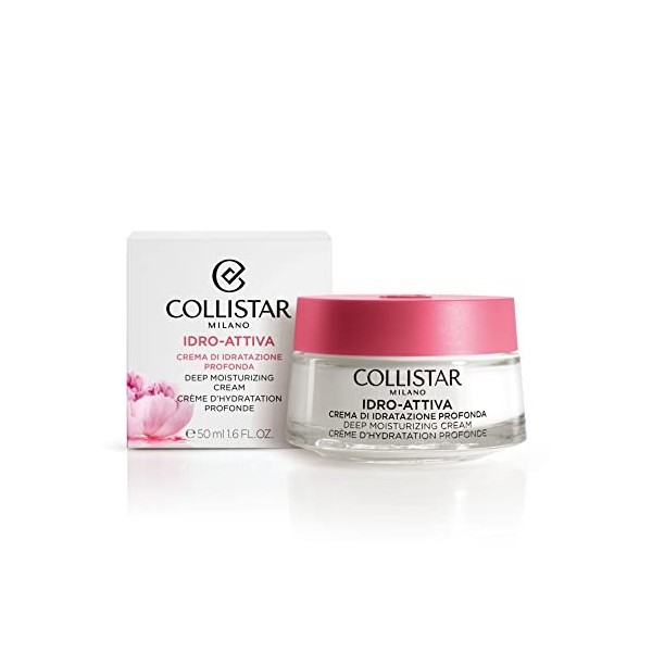 Collistar Crème Hydratation profonde, riche et fondant, Hydratant et effet barrière pour tous les types de peau, idéal pour l...