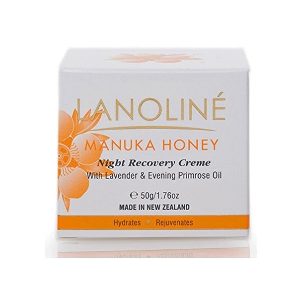 Lanoline Manuka Honey Night Recovery Creme 1.76 Fl Oz by Pearson and Craig Cosmetics