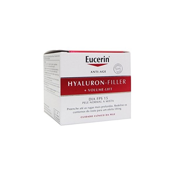 Eucerin Hyaluron Filler + Crème De Jour Volume Lift Normal À Peigne 50ml