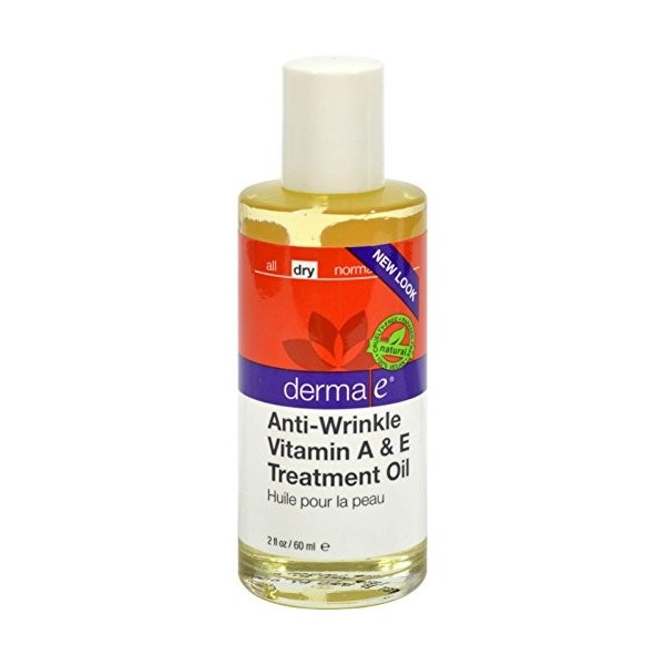 Derma E Huile de vitamine A Raffinage, 2 Oz, paquet de 6