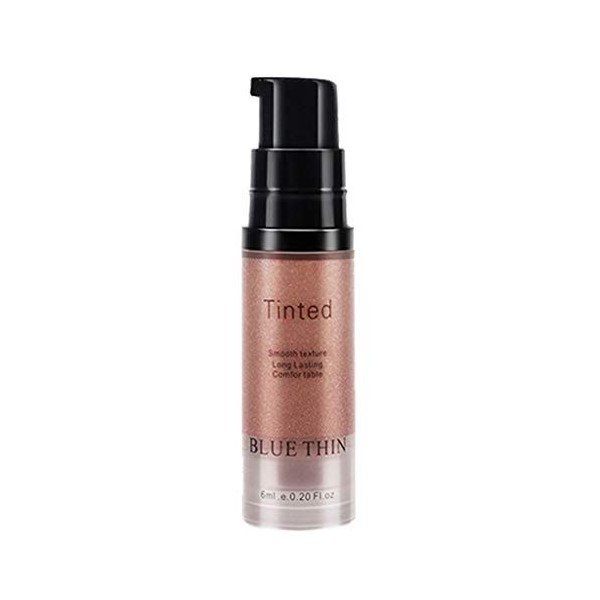 Teint Brightener Gold Eye Liquid Makeup Face Glow Highlighter High Light Illuminateur Maquillage Peau Noir Pink, One Size 