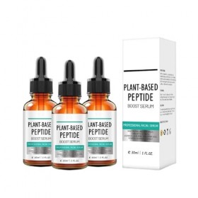 Plant-Based Peptide Boost Serum, Collagen Boost Peptides Serum For Face, Advanced Collagen Boost Anti Aging Serum, Skincare G