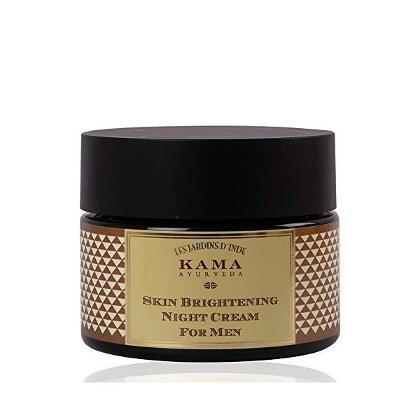 Kama Ayurveda Skin Brightening Night Cream for Men, 50g