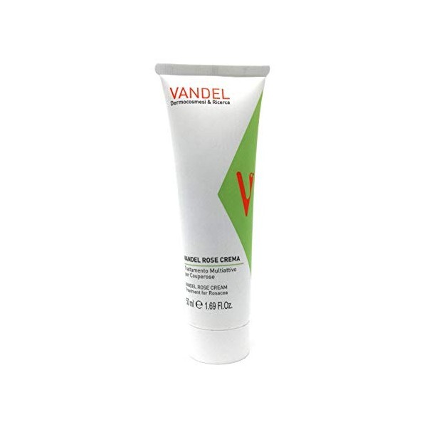 Vandel Rose Cream Traitement Multi-Actif Couperose 50ml Made in Italy