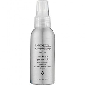 Elemental Herbology Brume dhydratation antioxydante – Brume rafraîchissante pour le visage avec fleur de rose de Damas – Spr