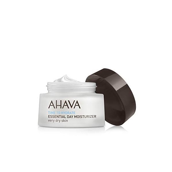 AHAVA Soin de Jour Hydratant Essentiel pour le Visage - Crème Hydratante 50ml