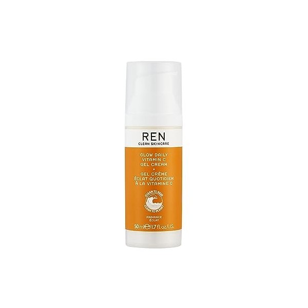 REN - Vegan Radiance Glow Daily Vitamin C Gel Cream 50 ML