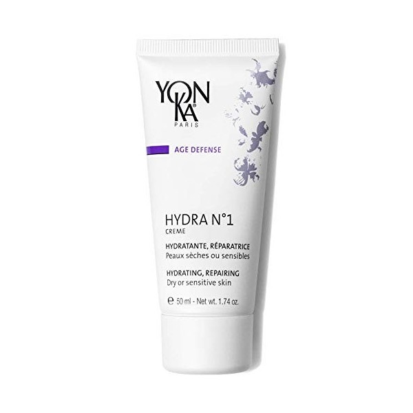 Yon-Ka Hydra N°1 Crème Visage 50ml - Hydratation Intense - Réparatrice, Régénérante et Anti-Rides - Texture Gel-Crème - Jojob