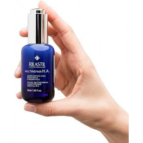 Rilastil Multirepair H.A. Sero Detox Viso, antioxydant et réparateur, Hydratant et Remplistif pour tous les types de peaux - 