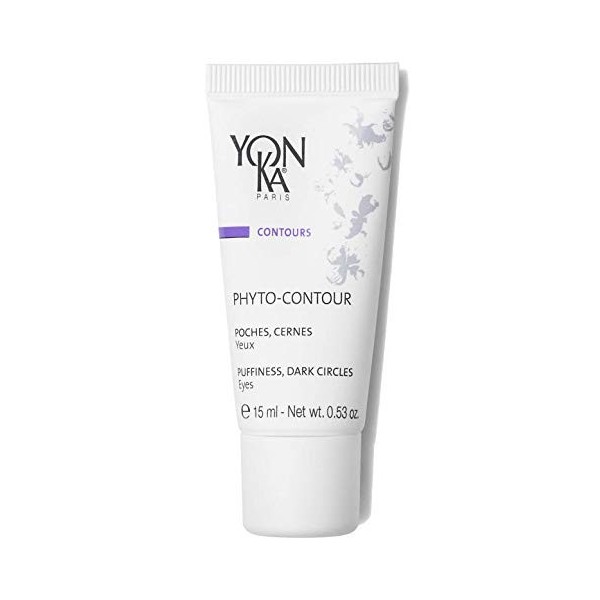 Yon-Ka Phyto-Contour 15ml - Poches & Cernes - Crème Contour des Yeux - Effet Fraîcheur et Défatigant - 92% dIngrédients dOr