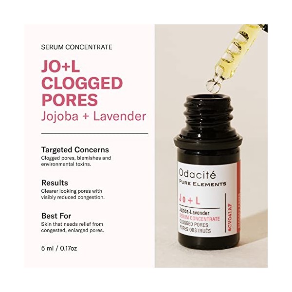 Jo +L - Jojoba Lavender Serum Concentrate Clogged Pores 0.17 oz by Odacite by Odacite