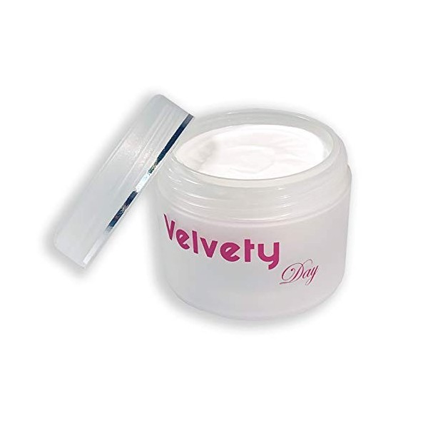 Velvety Day Crème de jour veloutée à la bave descargot 50 ml - Crème hydratante apaisante régénérante à action anti-âge et a