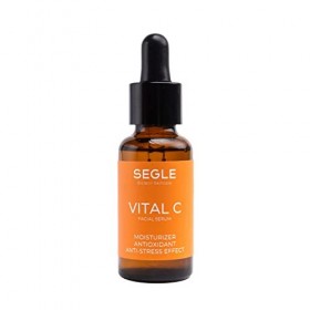 Segle Clinical | Sérum Vital C | Hydratant à la vitamine C et à lacide hyaluronique | Anti-taches | Sans parabènes | 30 ml