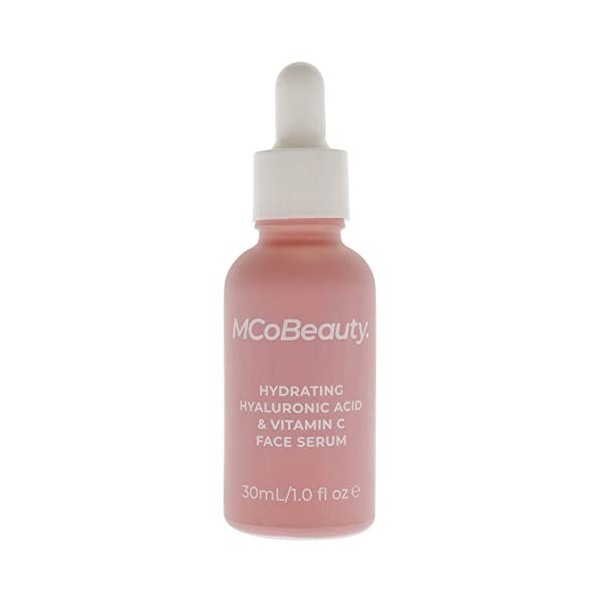 MCoBeauty Hydrating Hyaluronic Acid and Vitamin C Face Serum For Women 1 oz Serum