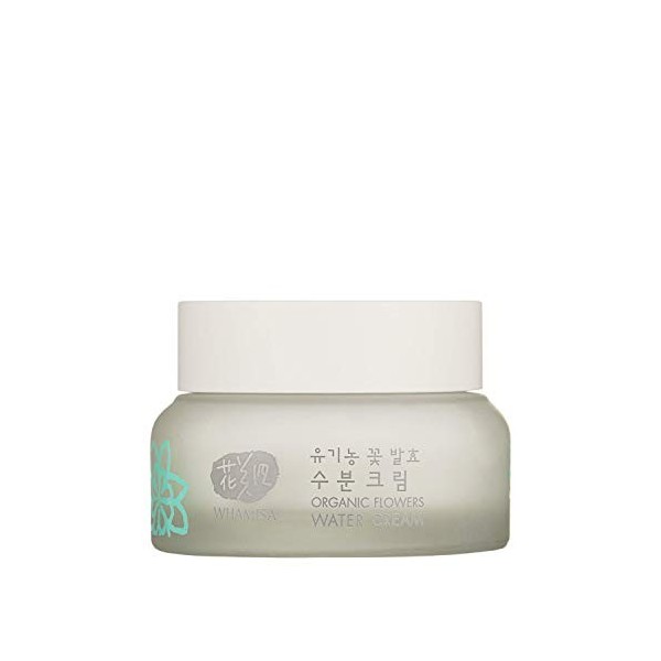 Whamisa Organic Flowers Water Cream From Natural Fermented K-Beauty