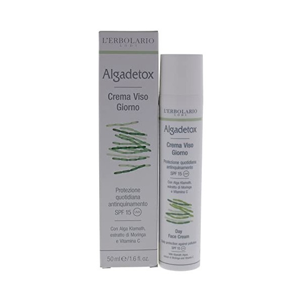 LErbolario ALGADETOX Crème de jour pour le visage LSF 15 50 ml