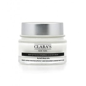 CLARAS NEW YORK Deep Softening Vitamin E - Booster Cream Made for Healthy Glowing Skin - 50 ml