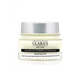 CLARAS NEW YORK Visibly Brightening Vitamin C - Moisturizing Cream for Brightening and Healthy Glowing Skin - 50 ml
