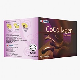 EDMARK COCOLLAGÈNE Ingrédients naturels de haute qualité Collagène marin de haute qualité Revive Energy Booster Rafraîchissan