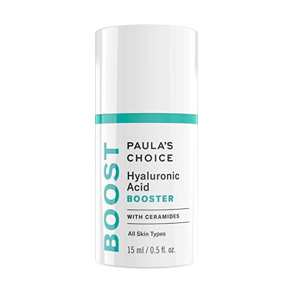 Paulas Choice BOOSTER Acide Hyaluronique Sérum - Anti Âge Hydratant Visage pour la Peau Déshydratée - Réduit les Rides - ave