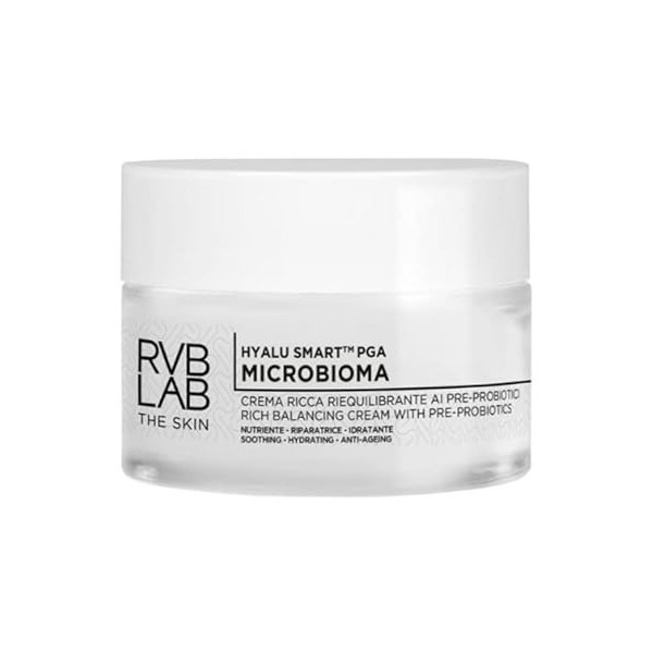 RVB LAB Microbioma - Crème Riche rééquilibrante à Pre-Probiotiques - 50 ml