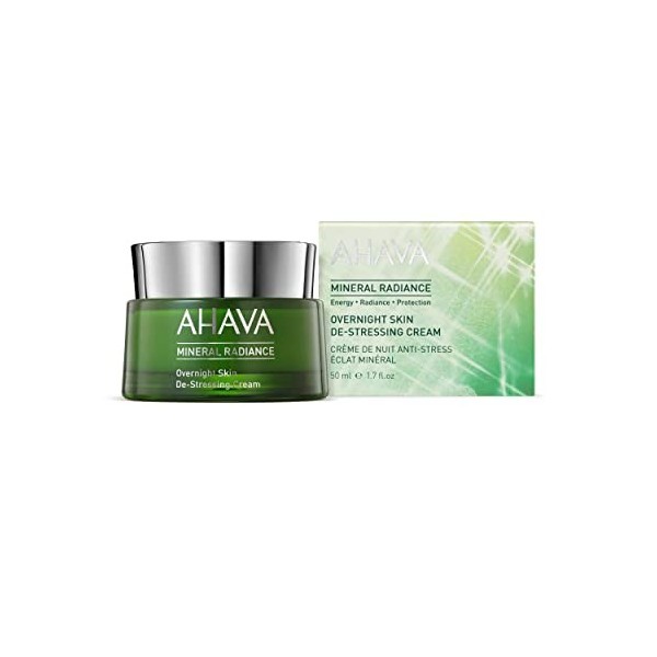 AHAVA La Crème déstressante de nuit - Hydratation intense pour une peau éclatante de santé - 50ml