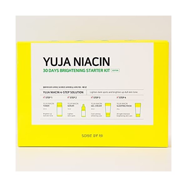 [SOMEBYMI] Yuja Niacin Kit de démarrage éclaircissant 30 jours