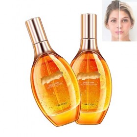 Flysmus Q10skin 24k Gold Peptide Reversal Serum, Anti Aging Anti-Wrinkle Facial Serum, Tightening Sagging Skin Reduce Fine Li