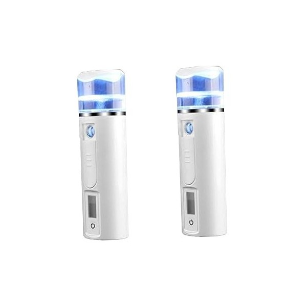 FRCOLOR 3 Pièces Portable Visage Vapeur Portable Vapeur Portable Visage Vapeur Hydratant Pour Le Visage Pulvérisateur De Brum