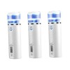 minkissy 3 Pièces Vapeur Portable Portable Vapeur Pour Le Visage Portable Visage Vapeur Pulvérisateur De Brume Pratique Pulvé